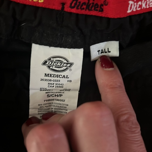 Dickies medical scrub pants size S-tall - Picture 2 of 3